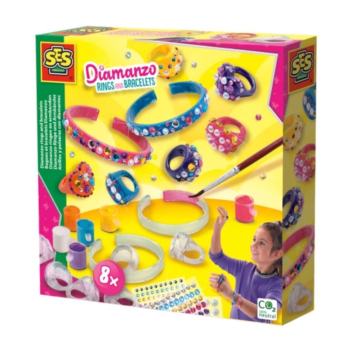 Anéis e pulseiras Diamanzo SES CREATIVE Hobby