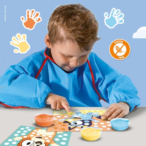 BLUEY - pintar com dedos SES CREATIVE