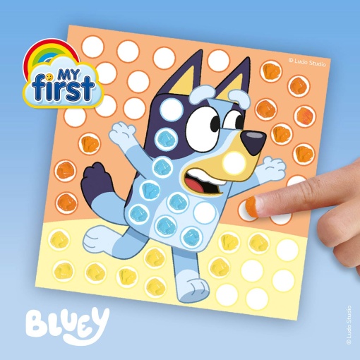 BLUEY - pintar com dedos SES CREATIVE