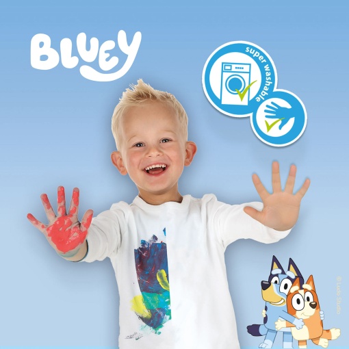 BLUEY - pintar com dedos mega criações SES CREATIVE