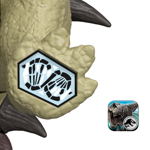 JURASSIC WORLD rugido selvagem Maiasaura 28cm Mattel