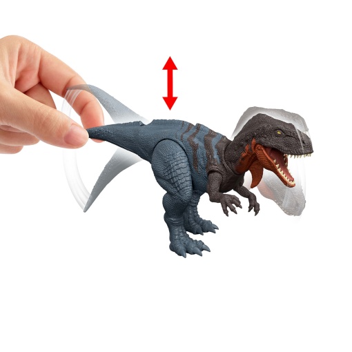 JURASSIC WORLD rugido selvagem Abelisaurus 28cm Mattel