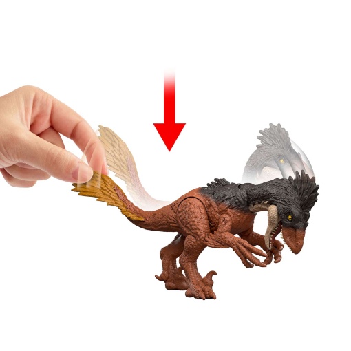 JURASSIC WORLD ataque feroz Achillobator 18cm Mattel