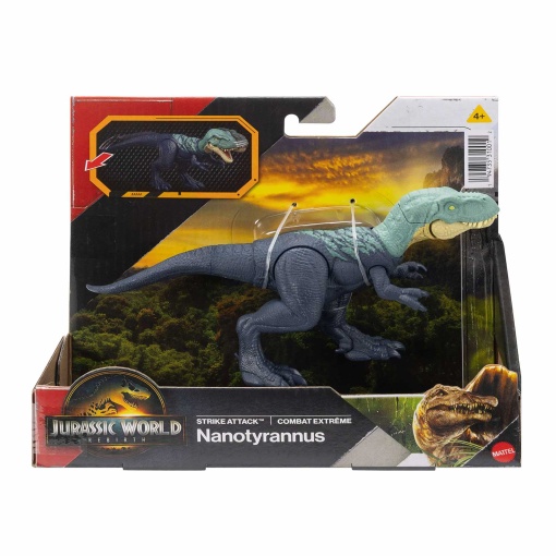 JURASSIC WORLD ataque feroz Ankylosaurus 18cm Mattel