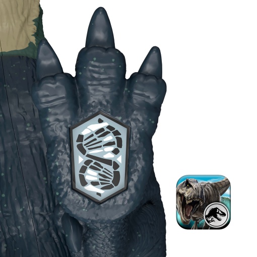 JURASSIC WORLD ataque feroz Ankylosaurus 18cm Mattel