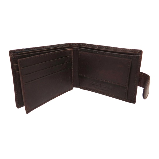 Carteira em pele LOLA SANDOVAL castanha 70.2256