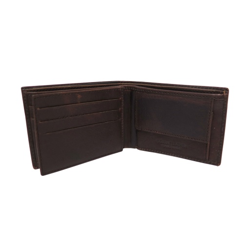 Carteira em pele LOLA SANDOVAL castanha 70.2214