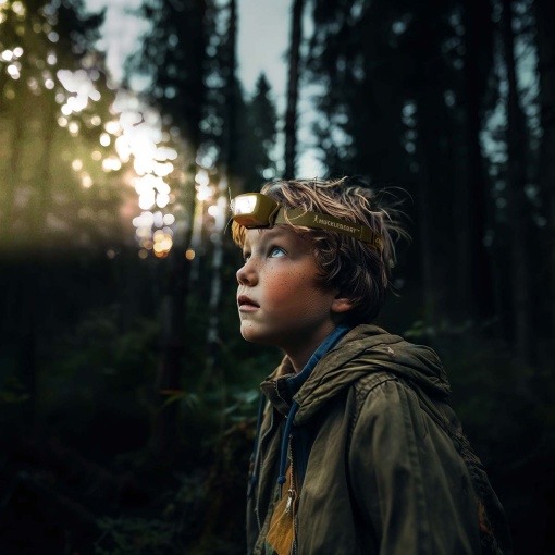 Lanterna frontal recarregável KIKKERLAND