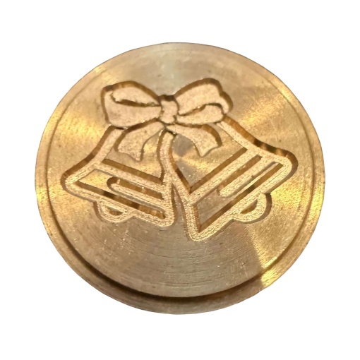 Sinete D. Torrejano com cabo de madeira símbolo sinos 73