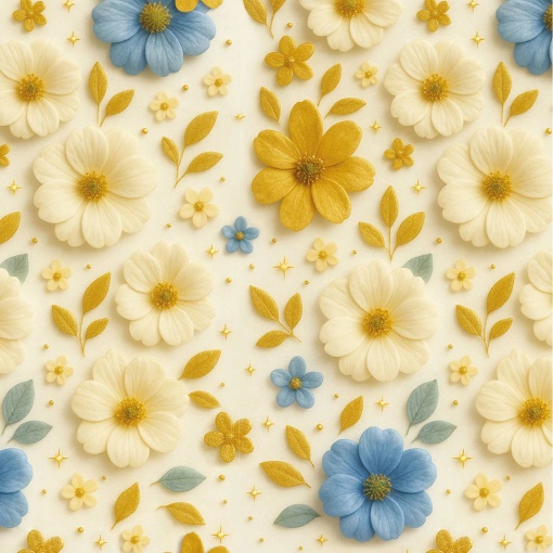 Papel de embrulho AMBAR Classico 70x100cm Daisies