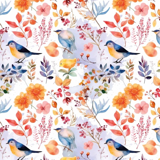 Papel de embrulho AMBAR Classico 70x100cm Botanic Whispers