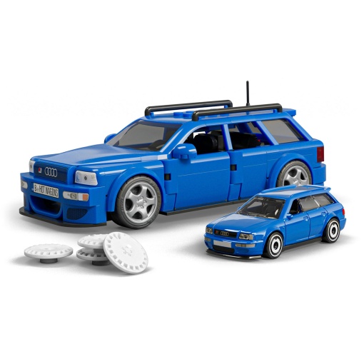 HOT WHEELS Speed Series Brick Shop '94 Audi avant Rs2 253 peças Mattel