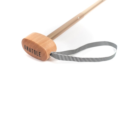 Guarda-chuva de encolher manual 17,5 cm ANATOLE Martin mostarda