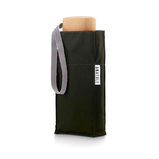 GUARDA-CHUVA DE ENCOLHER AUTOMATICO 17,5CM ANATOLE LEONARD CAQUI R101KAKI