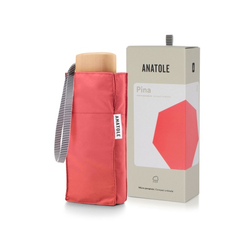 GUARDA-CHUVA DE ENCOLHER AUTOMATICO 17,5CM ANATOLE PINA ROSA R101SORB