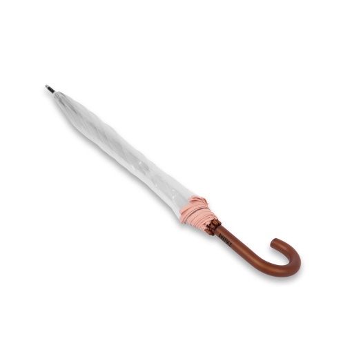 Guarda-chuva automático 84cm ANATOLE Nina debruado rosa