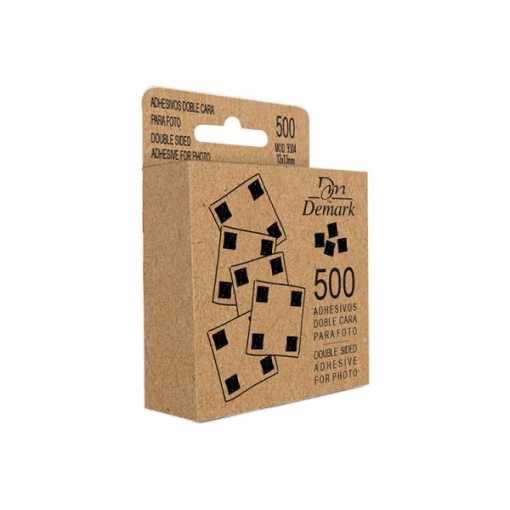 Adesivos dupla face para álbum fotográfico DEMARK - 500 unidades