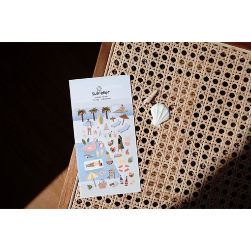 Autocolantes SUATELIER verão (1 folha)