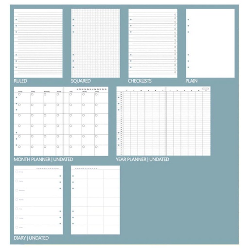 Organizer Clipbook A5 FILOFAX Plants selva rosa