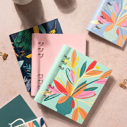 Organizer Clipbook A5 FILOFAX Plants selva rosa