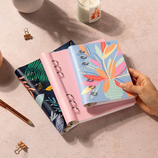 Organizer Clipbook A5 FILOFAX Plants selva rosa