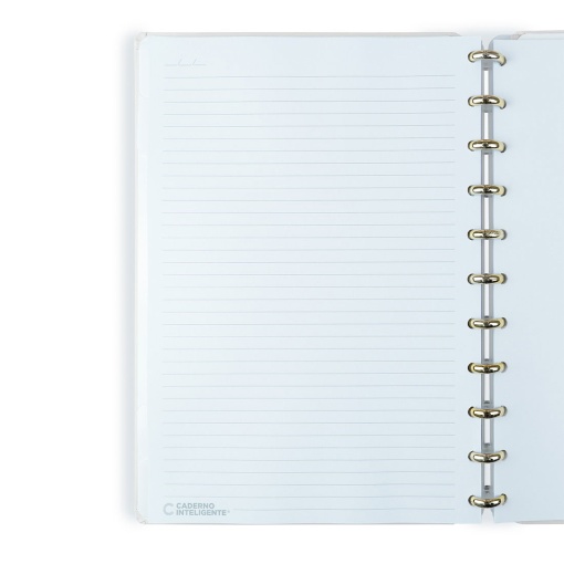 Caderno Inteligente grande (215x280mm) pautado Purple Key by Isabela Akkari