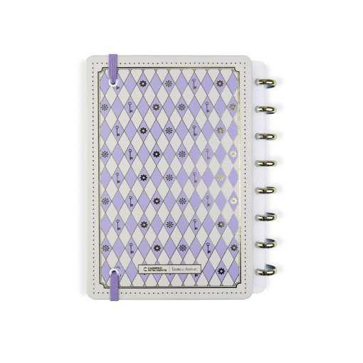 Caderno Inteligente A5 pautado Purple Key by Isabela Akkari