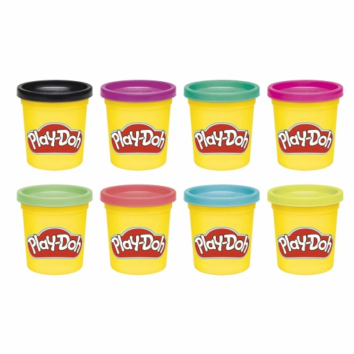Plasticina pack 8 cores vibrantes 680g PLAY-DOH HASBRO