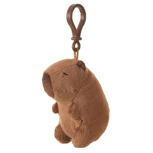 Porta-chaves peluche capivara 12cm