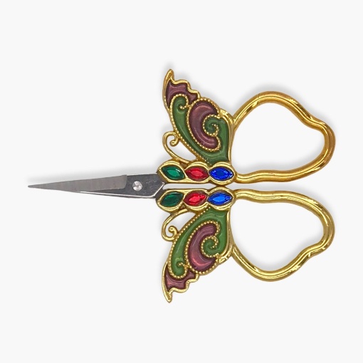 Tesoura de bordar 8cm borboleta