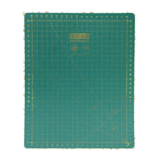 Base de corte 2 em 1 Ideas 22x30cm verde
