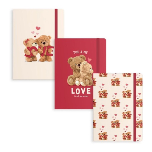 Caderno A5 D'CASA amor sortido