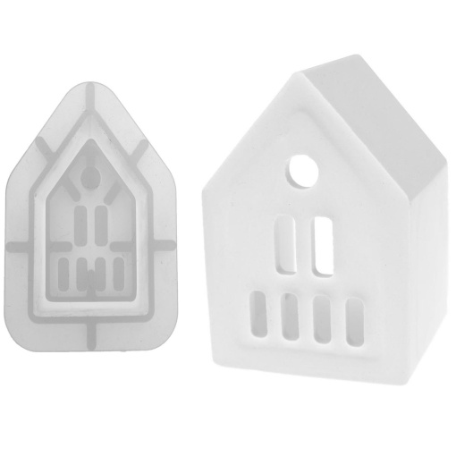 Molde de silicone casa 7,5x6x5cm STAFIL