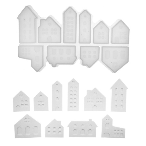 Molde de silicone casas STAFIL