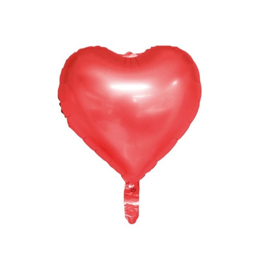 Balão de látex coração 45cm vermelho D'CASA Amor