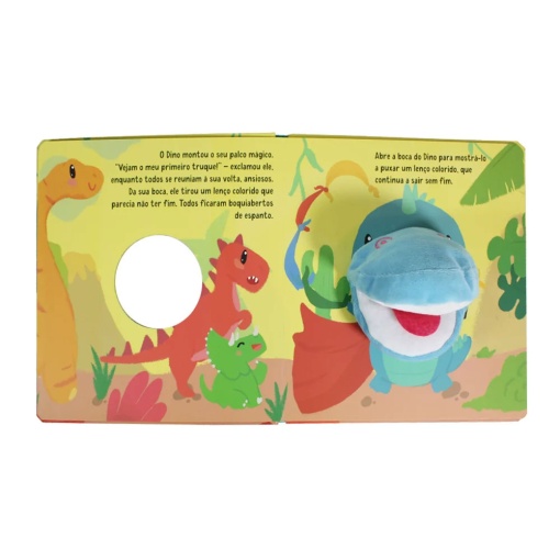 Fantoches Faladores - O dino mágico EUROPRICE