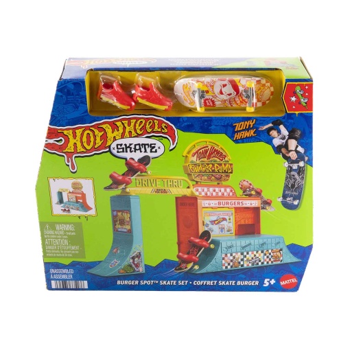 HOT WHEELS Skate Hamburgueria Mattel HGT91/JHV83