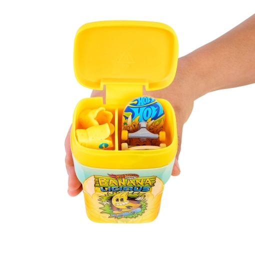 HOT WHEELS Skate de dedos (2 unidades) com frasco de aroma Banana Licious Mattel HTP10/HVK79