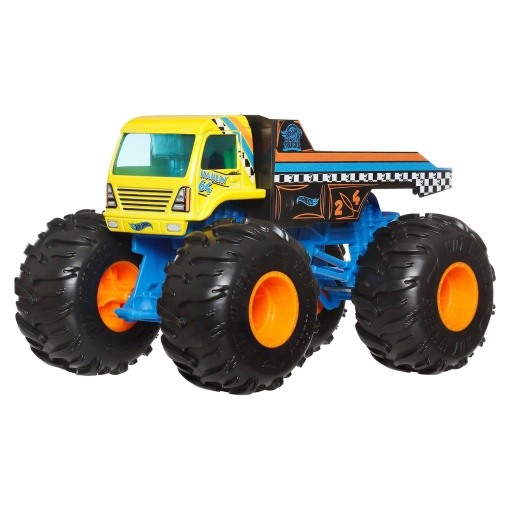 HOT WHEELS Monster Trucks metalizado Haulin 64 Mattel FYJ83/JKP82