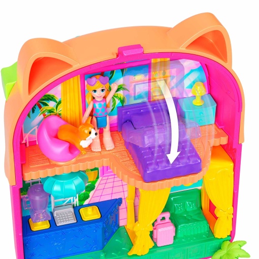 POLLY POCKET Resort Gelado da Kitty Mattel JFG56/JCB17
