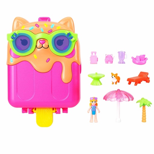 POLLY POCKET Resort Gelado da Kitty Mattel JFG56/JCB17
