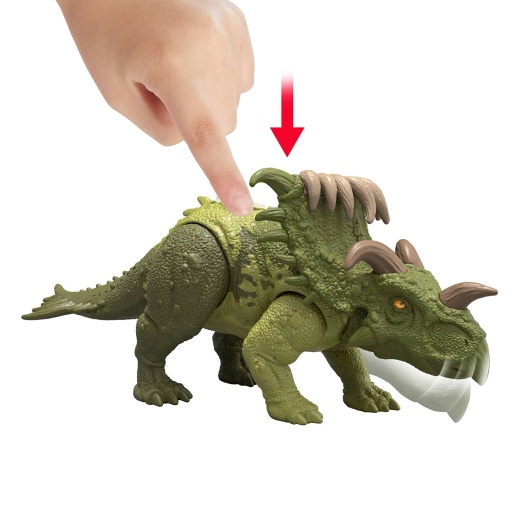 JURASSIC WORLD Ataque Feroz Kosmoceratops 18cm Mattel JKL69/JGB77