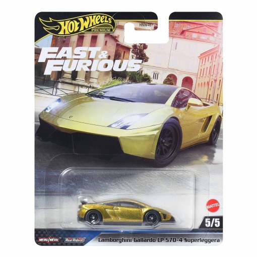 HOT WHEELS Premium Fast & Furious Lamborghini Gallardo LP 570-4 Superleggera Mattel HNW46/JBM01