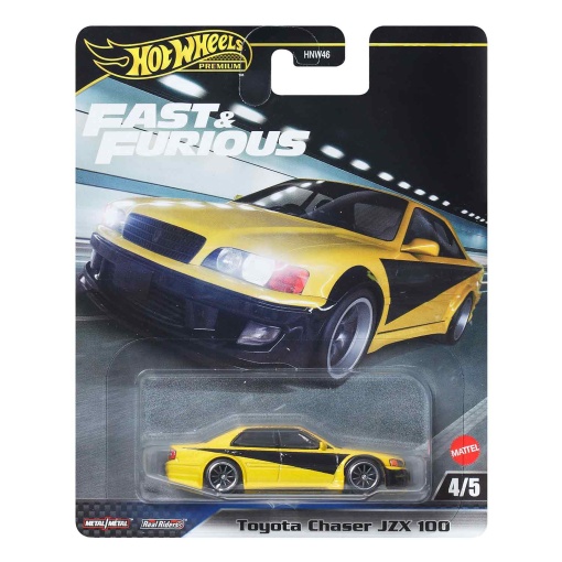 HOT WHEELS Premium Fast & Furious Toyota Chaser JZX 100 Mattel HNW46/JBL89
