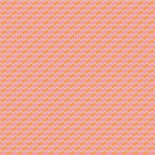 Tecido MAKOWER Friday Night Candelabra orange 1x1,12m