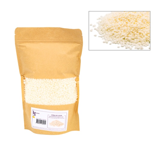 Cera de soja granulada alto ponto de fusão 850g LG