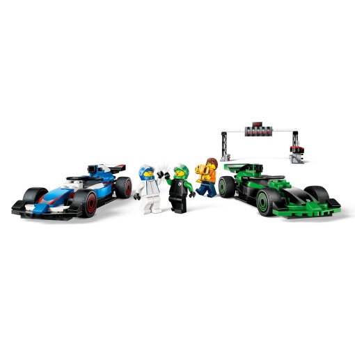 LEGO City F1 grelha com carros de corrida VCARB e Sauber 60474