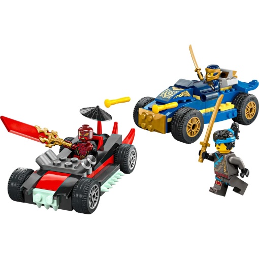 LEGO Ninjago duelo de carros de corrida Rogue contra Drix 71840