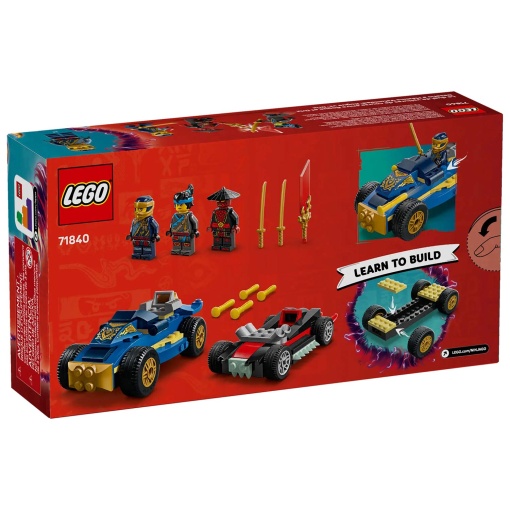 LEGO Ninjago duelo de carros de corrida Rogue contra Drix 71840