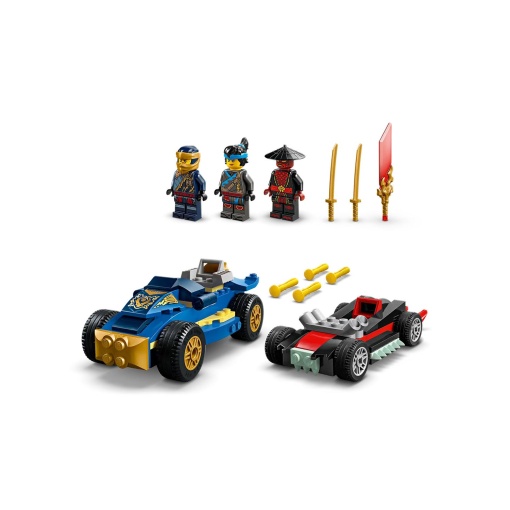 LEGO Ninjago duelo de carros de corrida Rogue contra Drix 71840